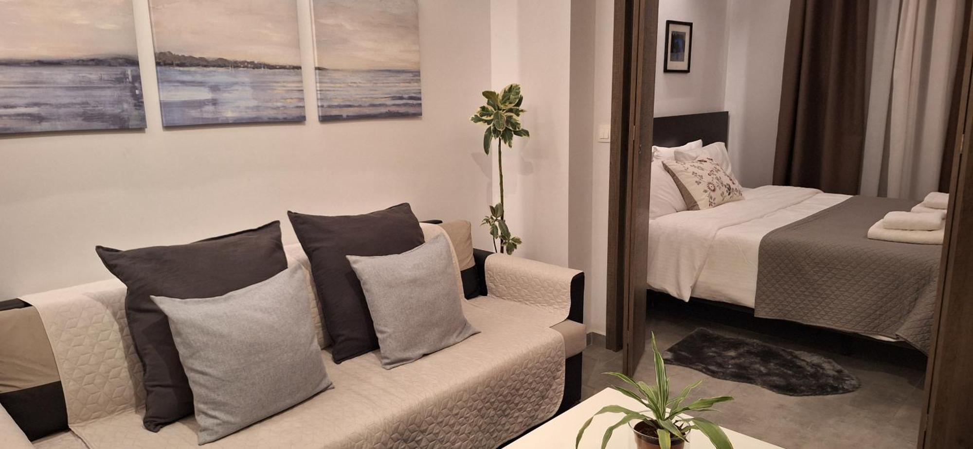 Domus City Apartment With Wonderful Balcony Thessaloníki Exteriör bild